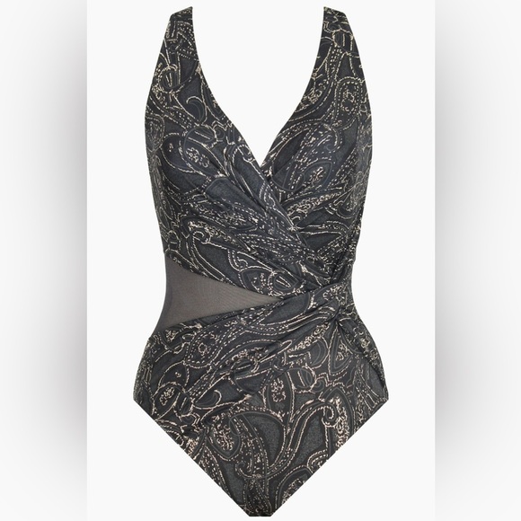 New! Miraclesuit Sultana Circe One Piece Swimsuit 24750 - Picture 5 of 11